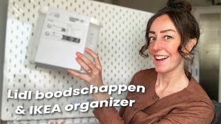 LIDL WEEKBOODSCHAPPEN MAKKELIJKE MAALTIJDEN amp IKEA ORGANIZER KOPEN  148  Zeg Maar Mich [upl. by Ehtyde]