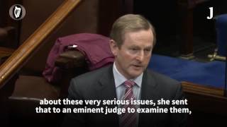 Enda broke Dáil rules when he called Gerry Adams a hypocrite [upl. by Dirraj]