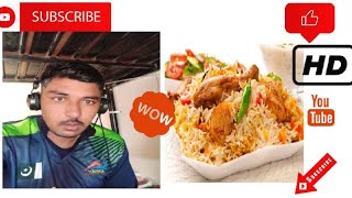 village food taste reaction street food recipe chicken bryani wowrecipe villagefoodtaste chicken [upl. by Malkin]