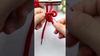 Tips for tying the rope of a sweatshirt sharing ropebraiding skills fancy knotting tying the [upl. by Kcam]