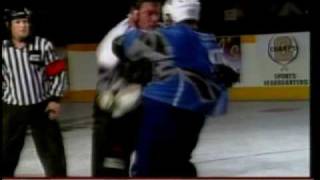 Battle of the Hockey Enforcers newsclip [upl. by Mccallum]