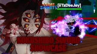 ANIME SPIRITS KOKUSHIBO SWORD SHOWCASE [upl. by Leor]