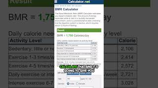 How to calculate your BMR Use this FREE BMR calculator tool Simple way to lose weight shorts [upl. by Rodrick485]