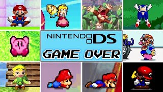 Nintendo DS games GAME OVER screens [upl. by Araet918]