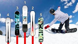 The 5 Most Popular Snowboards in the World [upl. by Charisse]