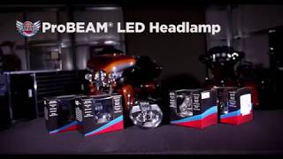 How To Install ProBEAM LED Motorcycle Headlamps [upl. by Pelaga]