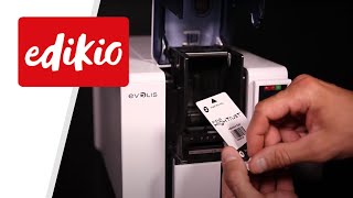 Edikio Duplex  Regular cleaning of the card printer [upl. by Ahab]