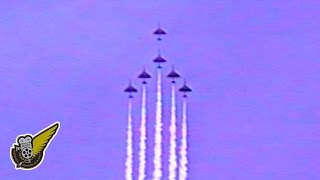 RNZAF A4 Skyhawk Display Team Over Wellington [upl. by Iorgos]