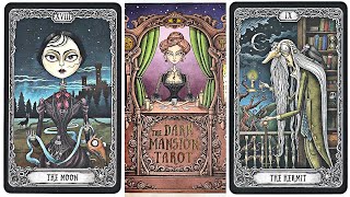 DARK MANSION Tarot  full flip through [upl. by Arac]