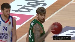 Panathinaikos  Anadolou Efes friendly basketball game [upl. by Gow]