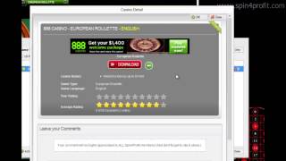 How to Play 888 Casino by Spin4Profit Roulette System Betting Tool [upl. by Llerol757]