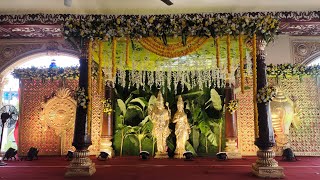 marriage mandapam decoration [upl. by Latvina]