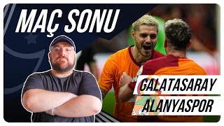 Galatasaray  Alanyaspor  Maç Sonu Değerlendirmesi  Murat Ağırel Son Yazısı Seçil Erzan Olayı [upl. by Ecinereb]