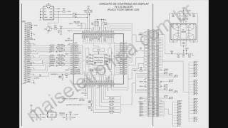 TV LCD 48 Leitura de esquema Placa T con 1 [upl. by Llorre]
