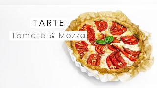 Tarte au Pesto Tomates amp Mozzarella [upl. by Amadus]