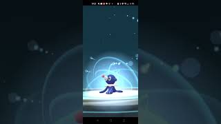 Evolving Shiny Popplio  Pokémon Go [upl. by Timmi40]