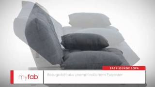 Das SofaBett Easylounge von myfab [upl. by Whitnell]