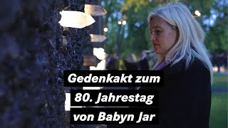 Gedenkakt zum 80 Jahrestag von Babyn Jar  Bayern [upl. by Isadora669]