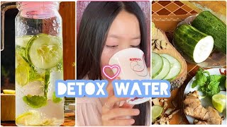 ဝမ်းဗိုက်အဆီကို ဖယ်ရှားပေးတဲ့ detox water ၊ လုပ်ရလွယ်ကူ ထိရောက်မှုမြန်တဲ့detox လုပ်နည်း [upl. by Aicined]