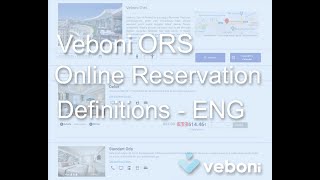 Veboni ORS Online Reservation Definitions  ENG [upl. by Annael]