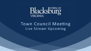 Blacksburg Town Council Meeting  March 26 2024 [upl. by Spillar214]