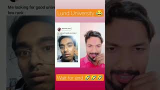 Lund University funny comedyshorts funnyshorts comedy newpost shortvideos [upl. by Embry]