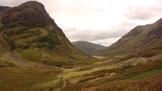 The Battlefields of Glencoe  The Massacre of Glencoe Scotland  European Waterways [upl. by Yespmed]