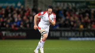 Oomph  Stephen Ferris announces his return  Ulster v Scarlets 14th March 2014 [upl. by Varipapa513]