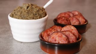 RECETTE  Saucisses lentilles version apéro [upl. by Neilla]