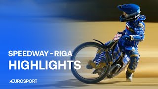 ASTONISHING RESULT IN RIGA 💪  🇱🇻 Speedway GP Highlights [upl. by Uta]