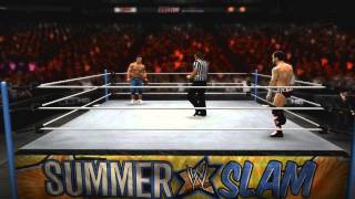 WWE 2K15  Showcase Walkthrough Part 3  CM Punk Vs John Cena [upl. by Artimed]