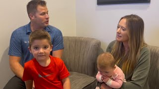 4 year old’s Fluid in ears cleared from Chiropractic Adjustments [upl. by Dominy]