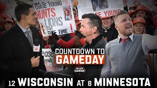 Countdown to GameDay Week 14 Wisconsin at Minnesota  ESPN College Football [upl. by Quartis]