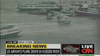 US Airways Flight 1549 Crashes in Hudson RiverNY Survivors Speak [upl. by Neram]