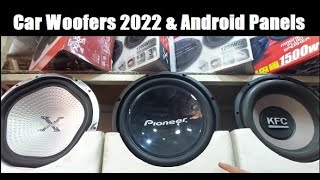 Car Woofers 2022 amp Android Panels For All Cars Price in Pakistan  Car Sound System [upl. by Ia]