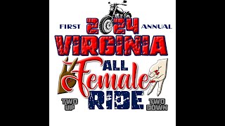 VIRGINIA ALL FEMALE RIDE 2024 IS COMING [upl. by Latsyk244]