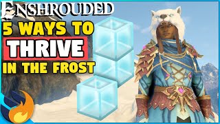 5 Ways To Up Your Frost Resistance  SURVIVE THE COLD  Enshrouded [upl. by Peggi98]