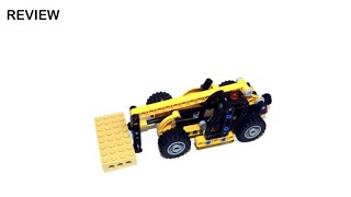 LEGO Technic Mini Telehandler Set 8045 Review [upl. by Lucas]