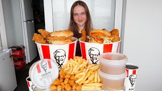 Massive KFC Challenge 10000 CALORIES [upl. by Kevan243]