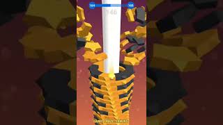 Level 164 in Stack Ball 3D 🎉 Epic Crash Down [upl. by Oniram]