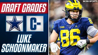 Cowboys Draft STRONG TIGHT END Luke Schoonmaker with 58th Overall Pick  2023 NFL Draft [upl. by Calle]