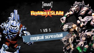 Rumbleslam Magical Screwball Match [upl. by Rozanne67]