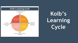 Kolbs Learning Cycle Explained with Example [upl. by Peatroy]