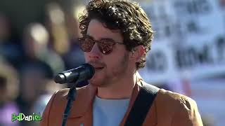 Jonas Brothers  Leave Before You Love Me Live College GameDay [upl. by Leeke]