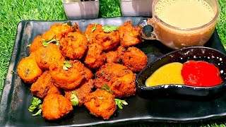 Crunchy Evening Snacks with Roasted Chana Dal Pakoda [upl. by Ahsemaj]