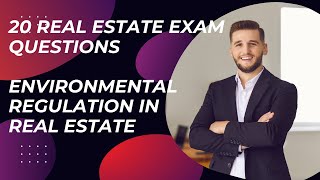 20 Environmental Regulation Real Estate Exam Questions  Real Estate Prep Questions You Need To Know [upl. by Ahsimat]