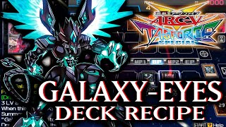 GalaxyEyes Photon Dragon Deck  YuGiOh ArcV Tag Force Special 41 [upl. by Aketahs]