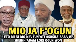 Mio Ja Fogun  ETO MI NI MO NJA FUN ATI ASOSILE BABA WA SHEIKH ADAM LORI OGUN WON  Sheikh Thaoban [upl. by Ib735]