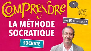 ClaP 1 — La MÉTHODE SOCRATIQUE en 5 minutes  Bac philo  Socrate [upl. by Yesac190]