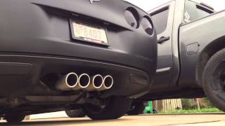 Corvette c6 magnaflow magnapacks [upl. by Endres]